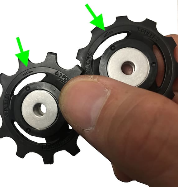 How to change your derailleur pulleys?