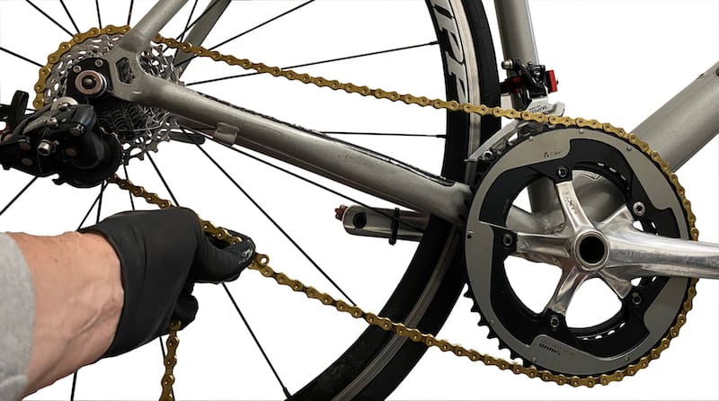 Mounting a Taya chain on a Sram indexing