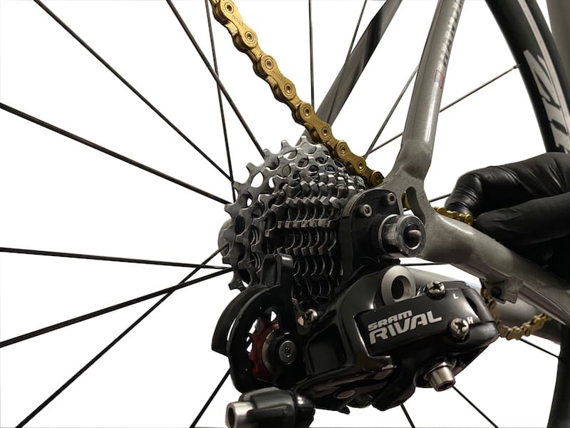 Mounting a Taya chain on a Sram indexing