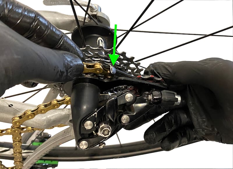 Mounting a Taya chain on a Sram indexing