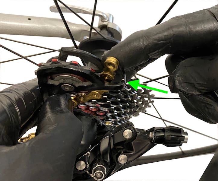 Mounting a Taya chain on a Sram indexing