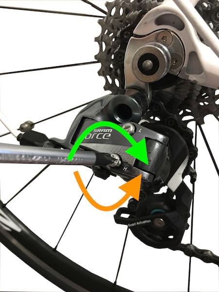 Mounting Sram 22 derailleurs