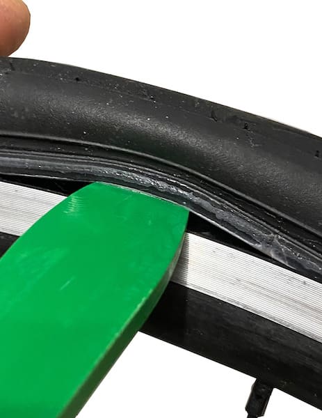 Repair a tubeless tire...