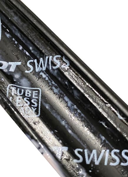 Repair a tubeless tire...
