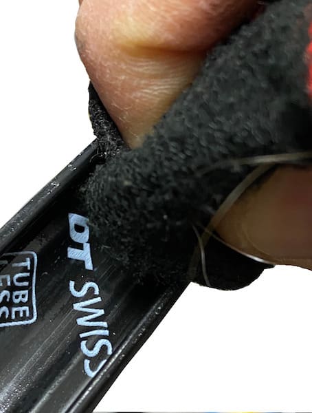 Repair a tubeless tire...