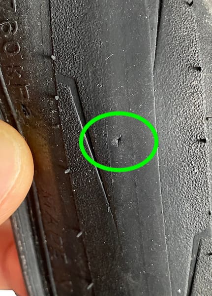 Repair a tubeless tire...