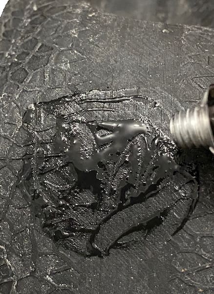 Repair a tubeless tire...