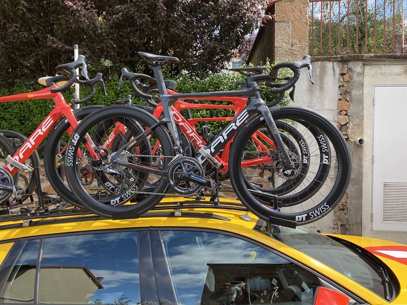 2022 Crit&eacute;rium Dauphin&eacute; Mat&eacute;riel des pros