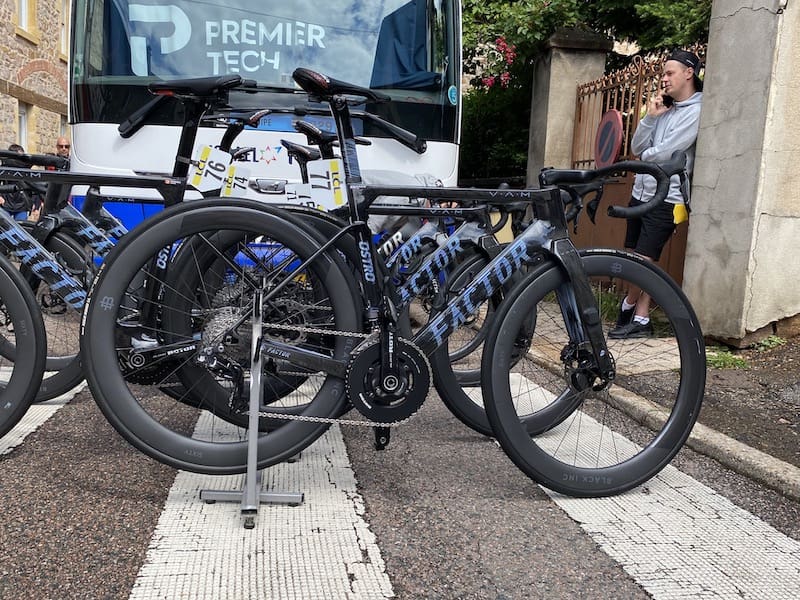 2022 Critérium Dauphiné Matériel des pros