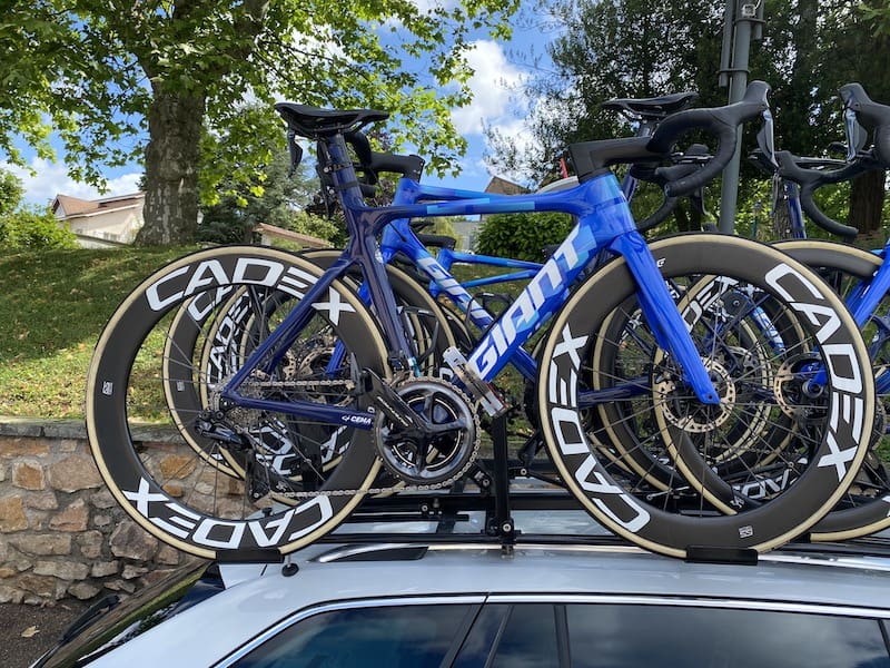 2022 Crit&eacute;rium Dauphin&eacute; Mat&eacute;riel des pros