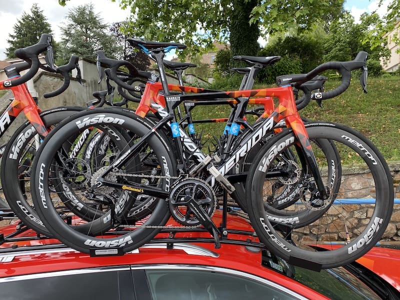 2022 Crit&eacute;rium Dauphin&eacute; Mat&eacute;riel des pros