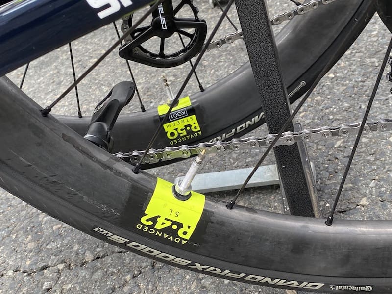 2022 Crit&eacute;rium Dauphin&eacute; Mat&eacute;riel des pros