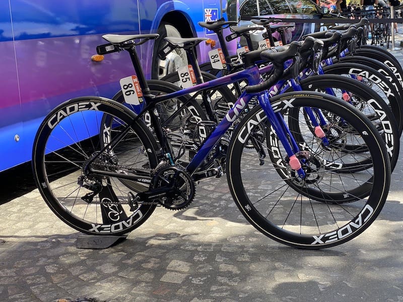 2022 Matériel Tour de France Femmes avec ZwiftTem BikeExchange-Jayco