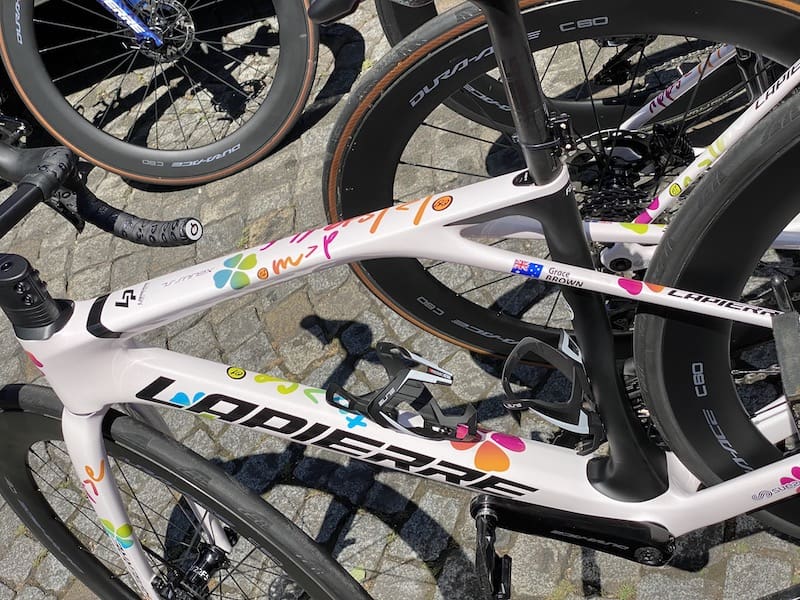 2022 Matériel Tour de France Femmes avec Zwift FDJ-Suez-Futuroscope