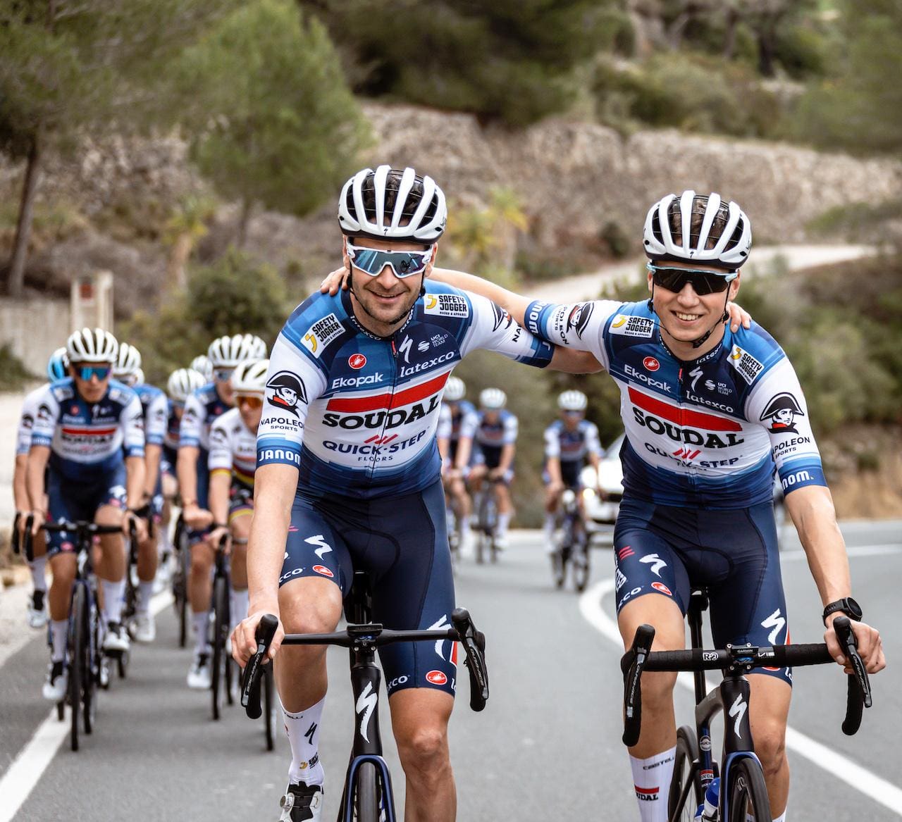 2023 Soudal-Quick-Step Castelli Maillot et cuissard