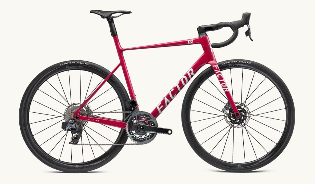 2023 nouvelle version du vélo Factor O2 VAM