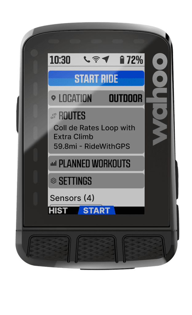 2023 mise à jour Ready to Drive pour gps Wahoo Emelnt Bolt V2 et Roam V2