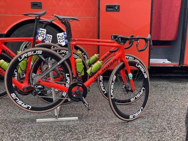 2024 vélos et matériel du Omloop Het Nieuwsblad