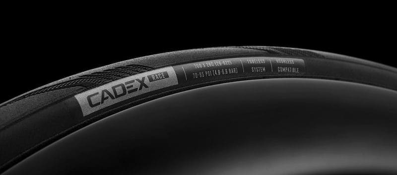 Tubeless Cadex Race 28 GC