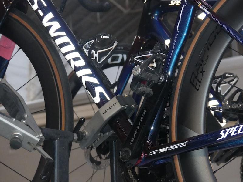 Vélo Specialized S-Works Tarmac SL8 de l'équipe AG Insurance-Soudal