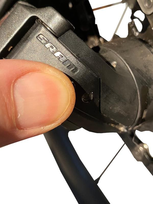 Réglage des dérailleurs Sram AXS