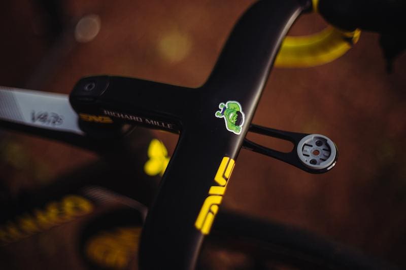 Vélo Colnago V4Rs personnalisé de Tadej Pogačar pour la troisième étape du Tour de France 2024