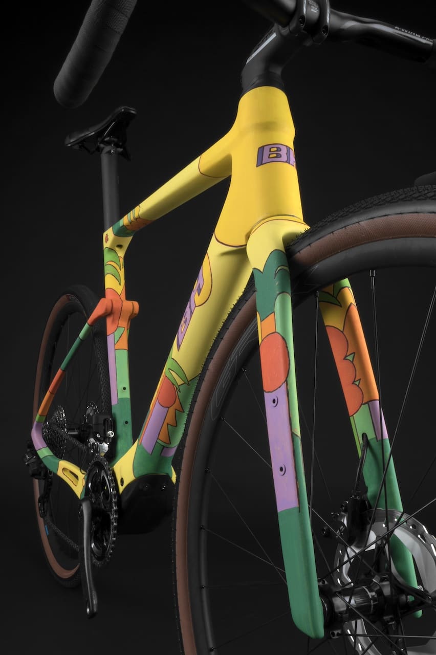 BH x Artists présente le vélo iGravelX décoré par Kike Ibanez