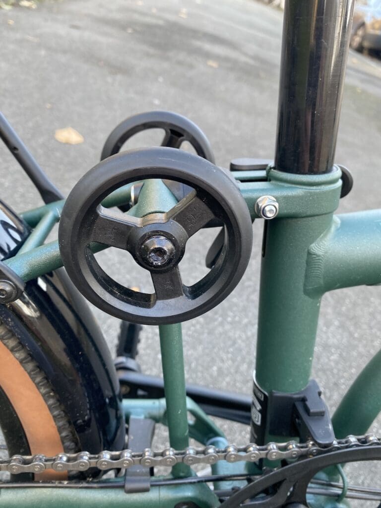 Test vélo pliant Brompton G-Line