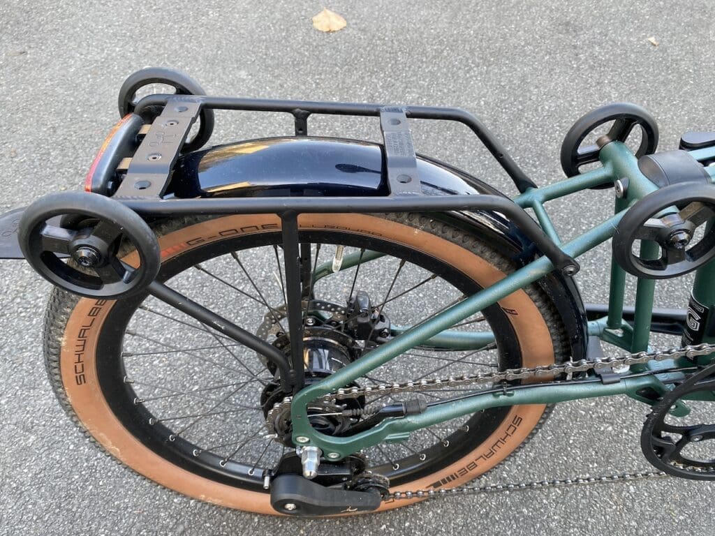 Test vélo pliant Brompton G-Line