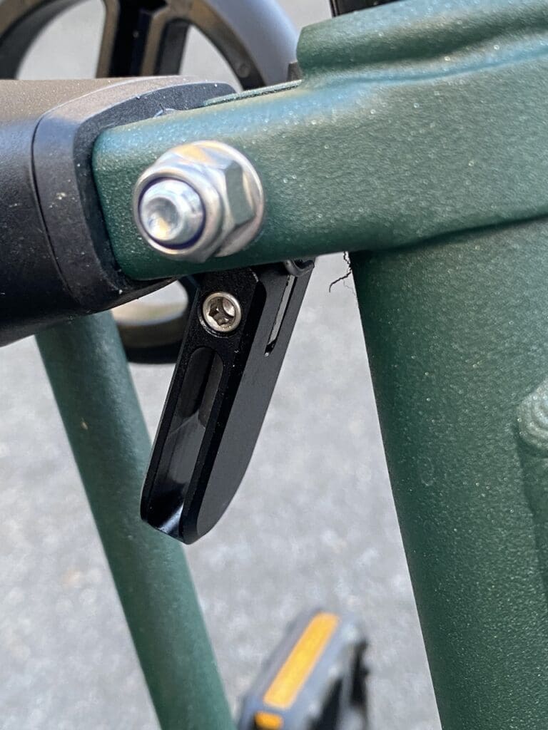 Test vélo pliant Brompton G-Line