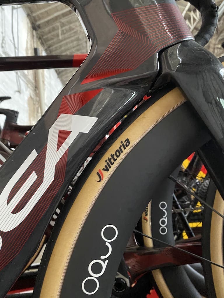 Les vélos et matériel du Omloop Het Nieuwsbald 2025