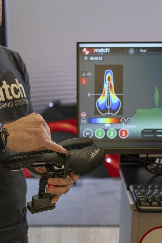 Idmacht présente le pressure Map pour déterminer la qualité de l'appui sur la selle