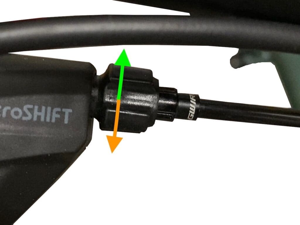Réglage de l'indexation du dérailleur Shimano Alfine