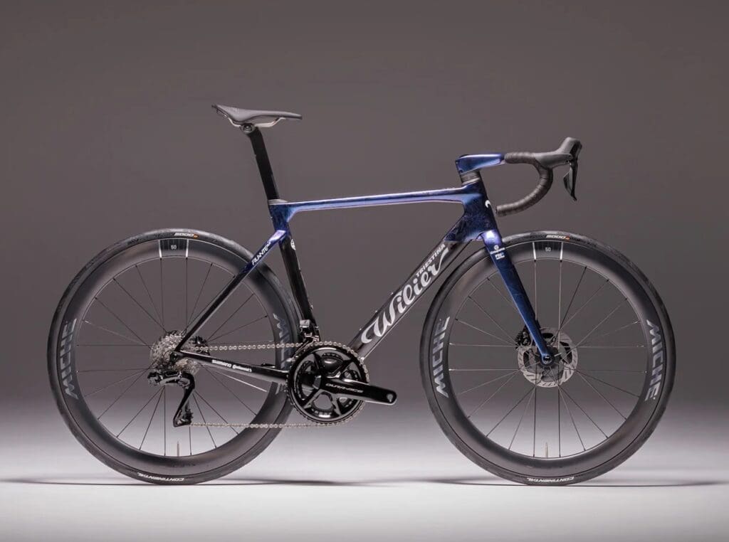 Wilier Filante SLR Groupama-FDJ décoration spéciale Tour de France 2025