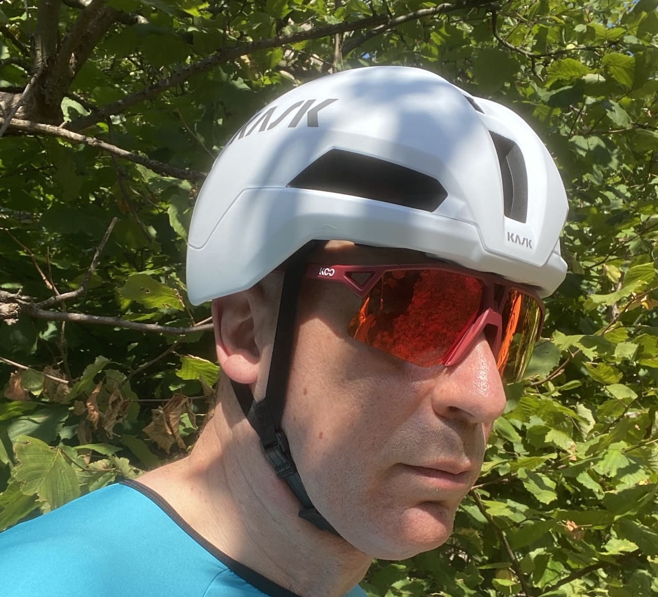 Essai du casque a&eacute;rodynamique Kask Nirvana