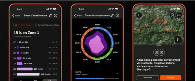 Capture d'écran Strava