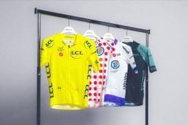 Les maillots de leader du Tour par Castelli
