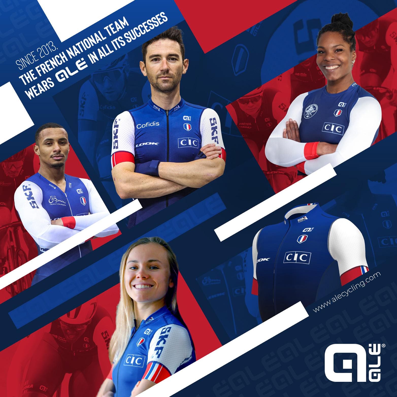 2023 tenue Alé équipe de France de Cyclisme FFC