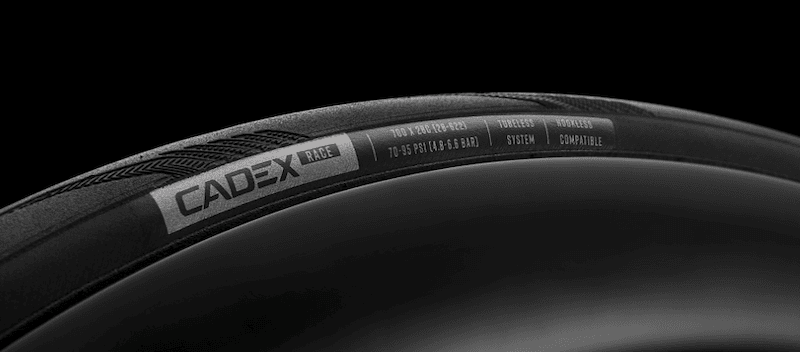 Tubeless Cadex Race 28 GC