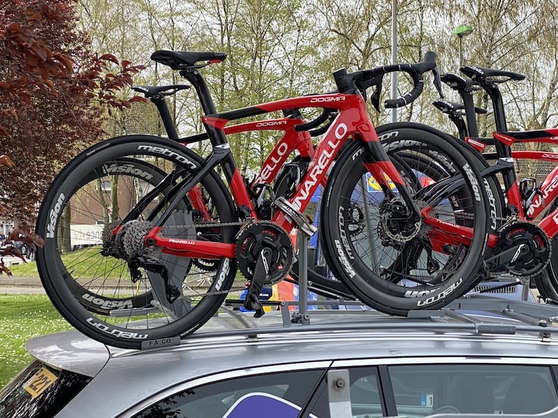 vélo Pinarello Dogma F de l'équipe Roland pour 2024