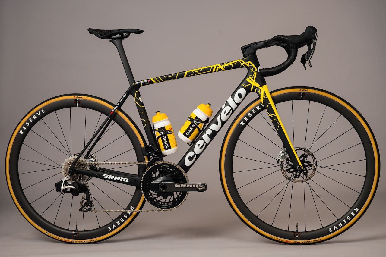 Vélo Cervélo 2025 du team Visma Lease a Bike