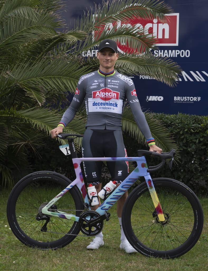 Vélo Canyon personnalisé de Mathieu van der Poel